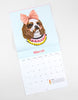 Retro Animals Ryan Berkley Illustration 2027 Calendar