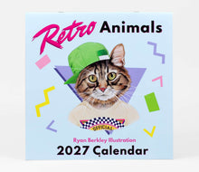 Retro Animals Ryan Berkley Illustration 2027 Calendar