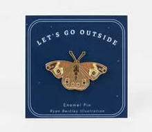 Moth Enamel Pin