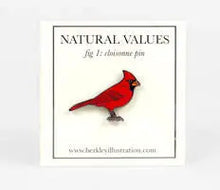 Cardinal Enamel Pin