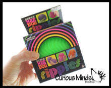 1 NeeDoh Jumbo Ripples Stress Ball Textured Squishy