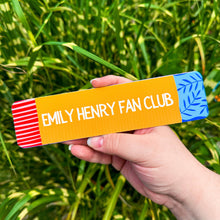 Emily Henry Fan Club Bookmark