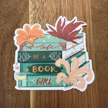 Life of a Book Girl Sticker