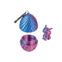 3d Printed Dragon Egg with Mini Dragon Keychain