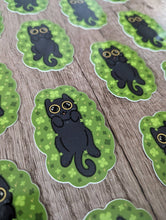 Black Cats are Good Luck - Cute Kitty Vinyl Sticker