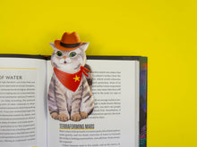 Western Cat Die-Cut Bookmark