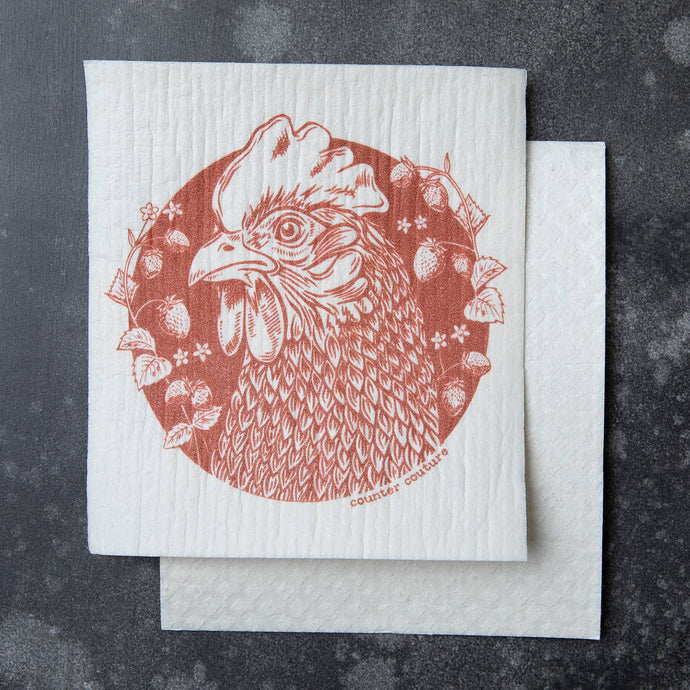 Chicken Swedish Dishcloth