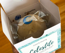 Crystal Core Bath Bomb with Celestite Crystal Inside