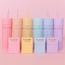Lilac Library Card 16oz Tumbler