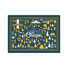 Hello From Oregon Postcard