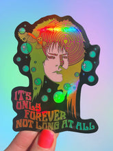 Labyrinth David Bowie Hologram STICKER 3 Inch
