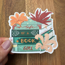 Life of a Book Girl Sticker