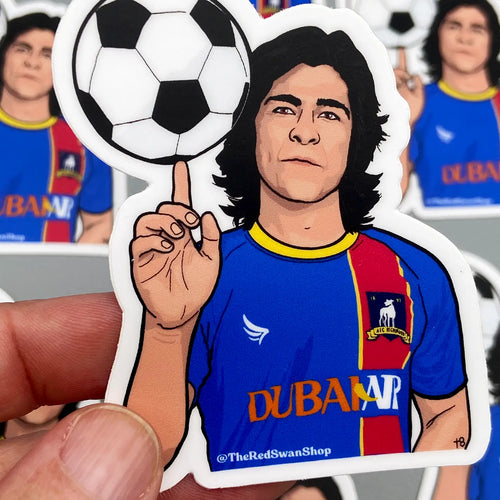 Dani Rojas - Futbol is Life Sticker