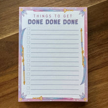 Things to get Done Done Done Kpop Demon Hunters Notepad