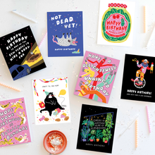 Birthday Cat Party 'Til You Plop: 🌏 Plastic-free Paper Tab