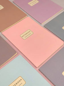 A5 Notebook - Solid Pink 