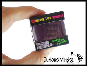 1 NeeDoh Teenie Nice Ice Cube Baby Ice Sugar Ball - Thick Gl
