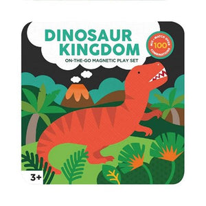 Dinosaur Kingdom On-The-Go Magnetic Play Set
