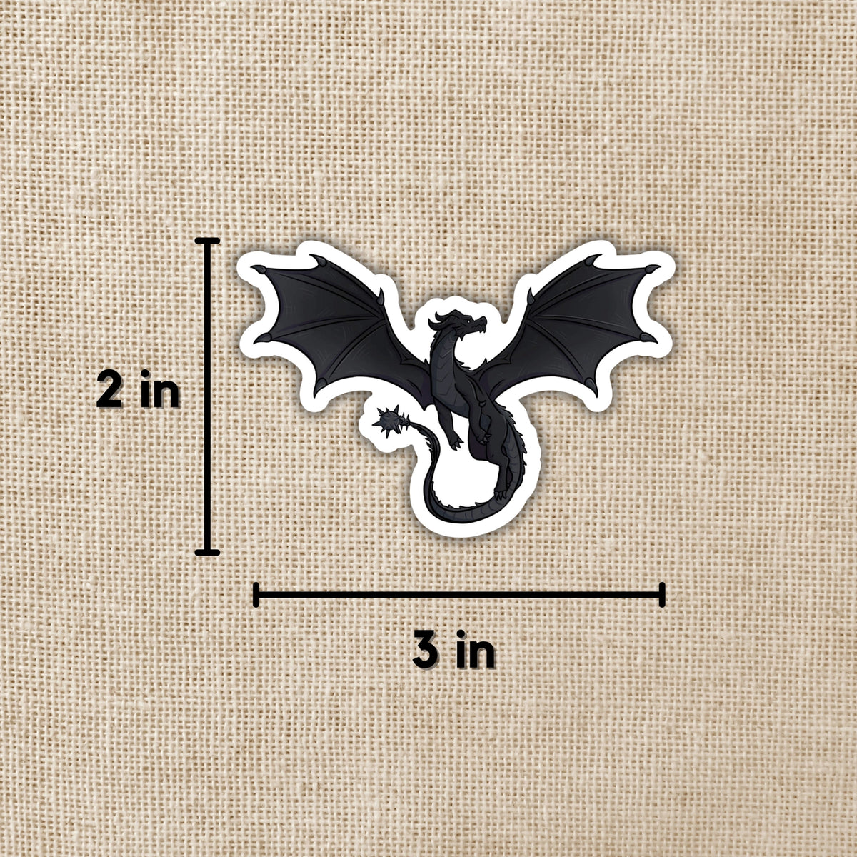 Tairn Flying Sticker | Fourth Wing – Maggie Mae's Bookshop