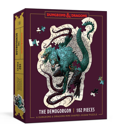 Dungeons & Dragons Mini Shaped 102 Piece Puzzle: The Demogorgon