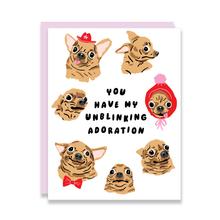 Unblinking Adoration Card: 🌏 Plastic-free Paper Tab