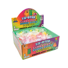 Scented Tie Dyed Squishy Gummy Bear and Duckie