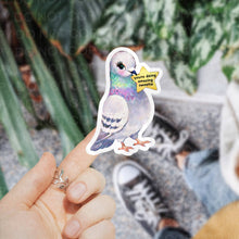 You’re Doing Amazing, Sweetie, Pigeon Gold Star Sticker
