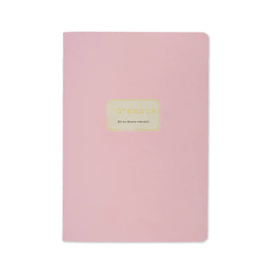 A5 Notebook - Solid Pink 