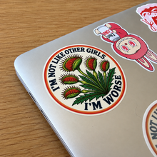 Not Like Other Girls Sticker, Venus Fly Trap