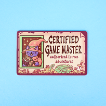 Certified Game Master, Dungeons, Art, Novelty ID Card