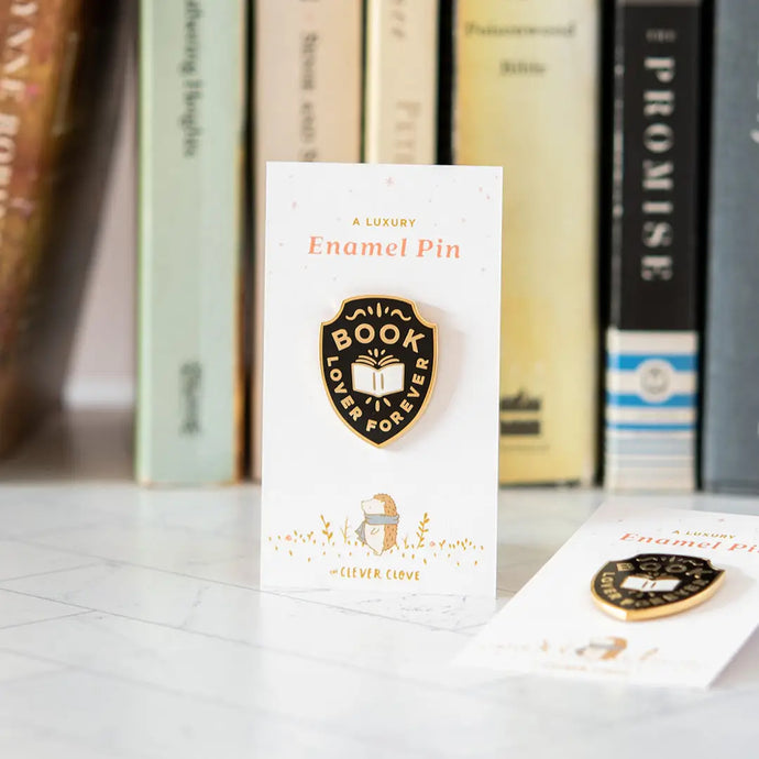 Book Lover Forever Pin