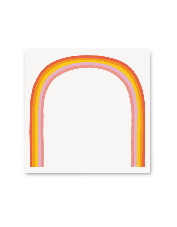 Rainbow 200-Sheet Jumbo Desk Pad