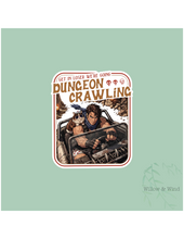We're Going Dungeon Crawling - Dungeon Crawler Carl Sticker: 3 inch