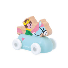 Wooden Prince & Horse Toy