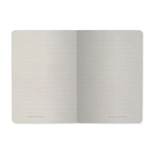 A6 Passport Notebook  - Mushrooms on White