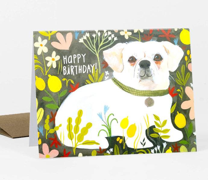 Happy Birthday Puppy Card