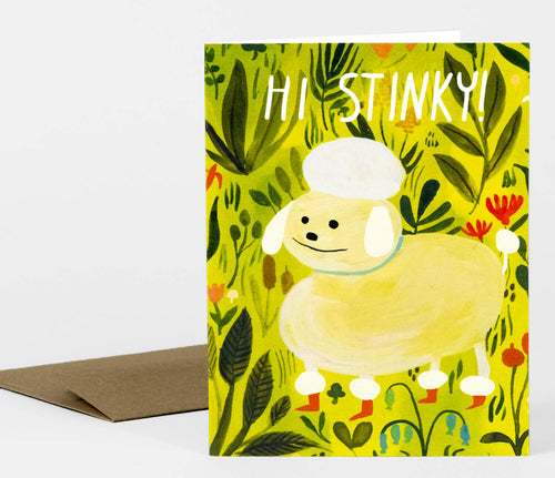 Hi Stinky! Card