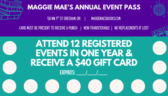 Maggie Mae's Annual Event Pass