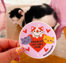 Childless Cat Lady Sticker