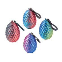 3d Printed Dragon Egg with Mini Dragon Keychain