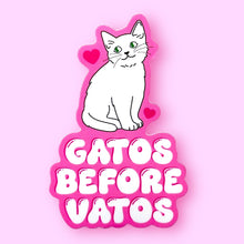 Gatos Before Vatos Sticker