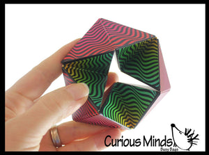 1  Infinity Flip and Fold Optical Illusion Fidget - Magic En