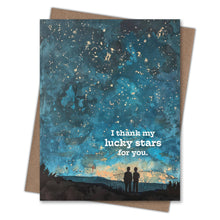 Lucky Stars – Recycled Love Card for Stargazers