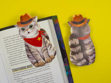 Western Cat Die-Cut Bookmark