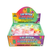 Scented Tie Dyed Squishy Gummy Bear and Duckie