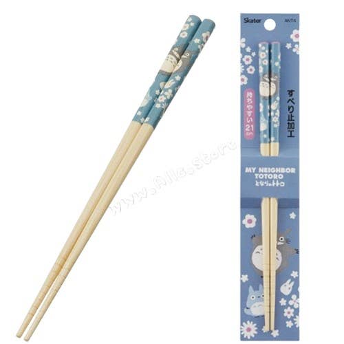 Studio Ghibli- Totoro, Ponyo Wooden Chopsticks