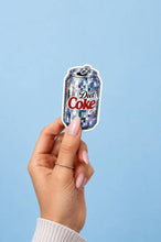 Disco Ball Diet Coke Can Sticker: Vinyl Decal: Holographic