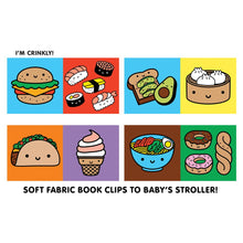 Foodie Baby Crinkle Stroller Book