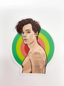 Harry Styles Portrait Sticker