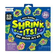 Shrink-Its!: D.I.Y. Shrink Art Kit - Glow Buddies (28 PC Set)